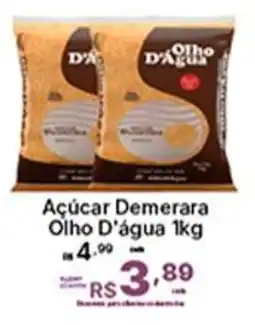 Super Lagoa Açúcar Demerara Olho D'água oferta