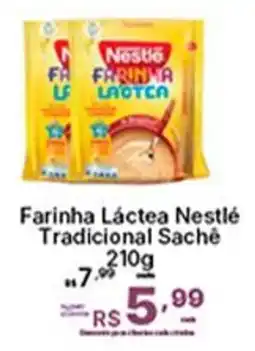 Super Lagoa Farinha Láctea Nestlé Tradicional Sachê oferta