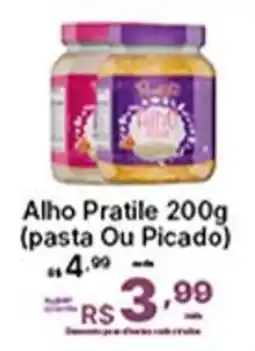 Super Lagoa Alho Pratile (pasta Ou Picado) oferta