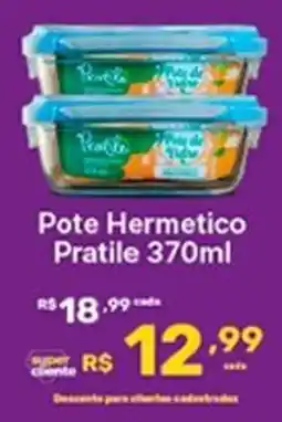 Super Lagoa Pote Hermetico Pratile oferta