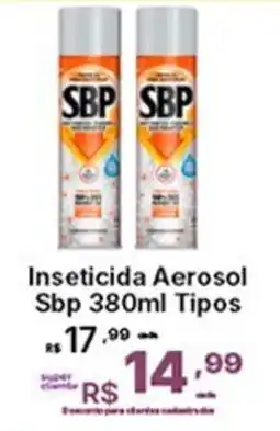 Super Lagoa Inseticida Aerosol Sbp Tipos oferta