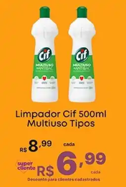 Super Lagoa Limpador Cif Multiuso Tipos oferta