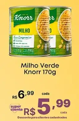 Super Lagoa Milho Verde Knorr oferta