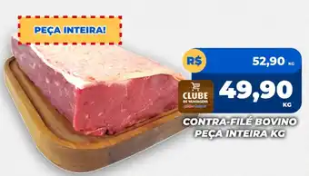 Contra-filé bovino peça inteira