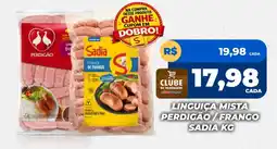 Rede Super Compras Linguiça mista perdigão/frango sadia oferta