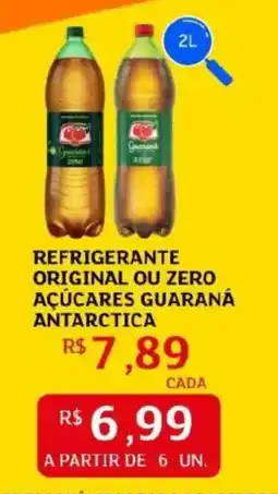 Assaí Atacadista Refrigerante original ou zero açúcares guaraná antarctica oferta