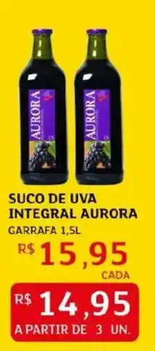 Assaí Atacadista Suco de uva integral aurora garrafa oferta