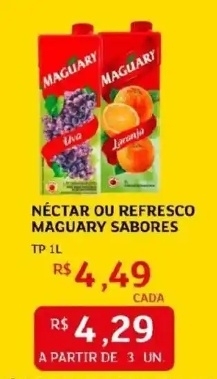 Assaí Atacadista Nectar ou refresco maguary sabores oferta