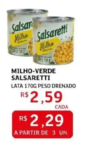 Assaí Atacadista Milho-verde salsaretti oferta