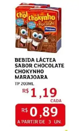 Assaí Atacadista Bebida láctea sabor chocolate chokynho marajoara oferta