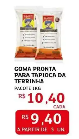 Assaí Atacadista Goma pronta para tapioca da terrinha oferta