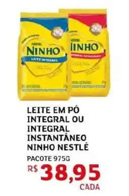 Assaí Atacadista Leite em pó integral instantâneo ninho nestlé oferta
