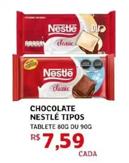 Assaí Atacadista Chocolate nestlé tipos oferta