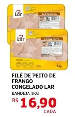Assaí Atacadista Filé de peito de frango congelado lar bandeja oferta