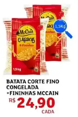 Assaí Atacadista Batata corte fino congelada +fininhas mccain oferta