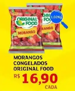 Assaí Atacadista Morangos congelados original food oferta