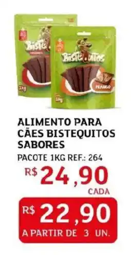 Assaí Atacadista Alimento para cães bistequitos sabores oferta