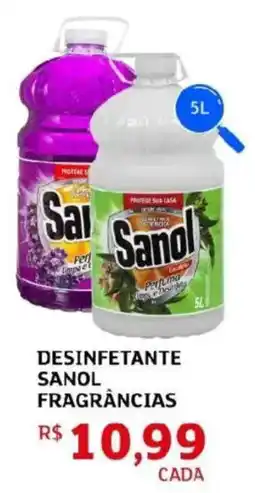 Assaí Atacadista Desinfetante sanol fragrâncias oferta