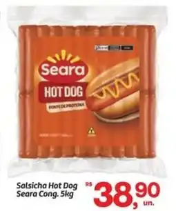 Fort Atacadista Salsicha Hot Dog Seara Cong. oferta