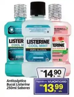 Fort Atacadista Antisséptico Bucal Listerine Sabores oferta