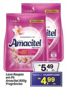 Fort Atacadista Lava Roupas em Pó Amacitel Fragrâncias oferta