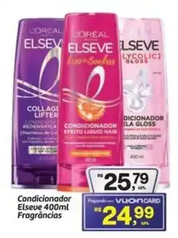 Fort Atacadista Condicionador Elseve Fragrâncias oferta