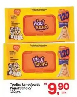 Fort Atacadista Toalha Umedecida Piquitucho c/ 120un. oferta