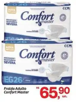 Fort Atacadista Fralda Adulto Confort Master oferta