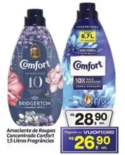 Fort Atacadista Amaciante de Roupas Concentrado Confort Fragrâncias oferta