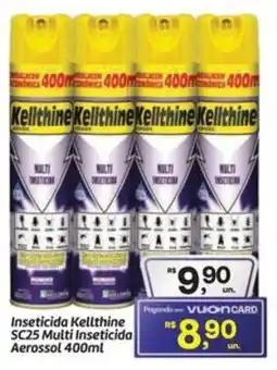 Fort Atacadista Inseticida Kellthine SC25 Multi Inseticida Aerossol oferta