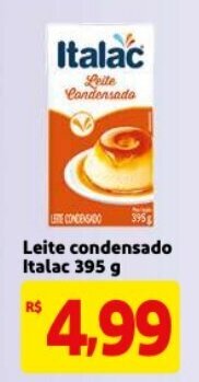 Mercado Extra Leite Condensado Italac 395g oferta