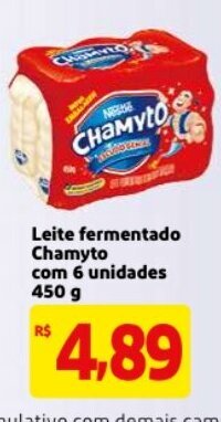 Leite Fermentado Chamyto com 6 unidades 450g