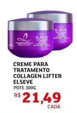 Assaí Atacadista Creme para tratamento collagen lifter elseve pote oferta