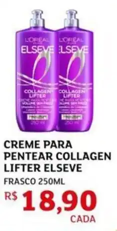 Assaí Atacadista Creme para pentear collagen lifter elseve frasco oferta