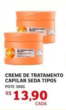 Assaí Atacadista Creme de tratamento capilar seda tipos pote oferta
