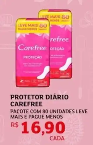 Protetor diário carefree