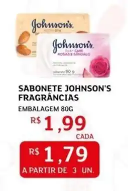 Assaí Atacadista Sabonete johnson's fragrâncias oferta