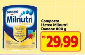 Mercado Extra Composto lacteo Milnutri Danone 800g oferta
