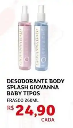 Assaí Atacadista Desodorante body splash giovanna baby tipos frasco oferta