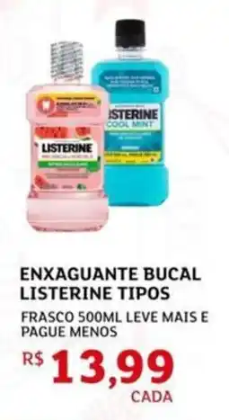 Assaí Atacadista Enxaguante bucal listerine tipos oferta