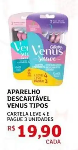 Assaí Atacadista Aparelho descartável venus tipos oferta