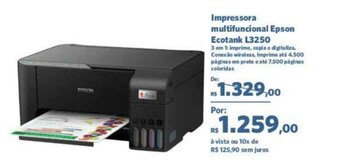 Sam's Club Impressora Multifuncional Epson Ecotank L3250 oferta