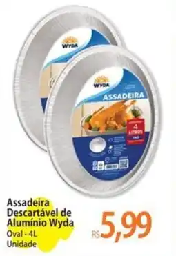 Atacadão Assadeira Descartável de Alumínio Wyda oferta