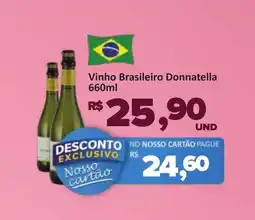 Paulistão Supermercados Vinho Brasileiro Donnatella 660ml oferta
