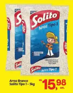 Fort Atacadista Arroz Branco Solito Tipo 1 oferta