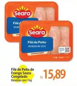 Atacadão Filé de Peito de Frango Seara Congelado Bandeja oferta