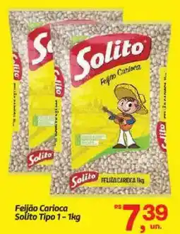 Fort Atacadista Feijão Carioca Solito Tipo 1 oferta