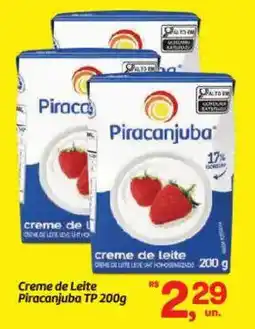 Fort Atacadista Creme de Leite Piracanjuba TP oferta