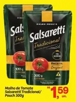 Fort Atacadista Molho de Tomate Salsaretti Tradicional/ Pouch oferta