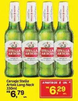 Fort Atacadista Cerveja Stella Artois Long Neck oferta